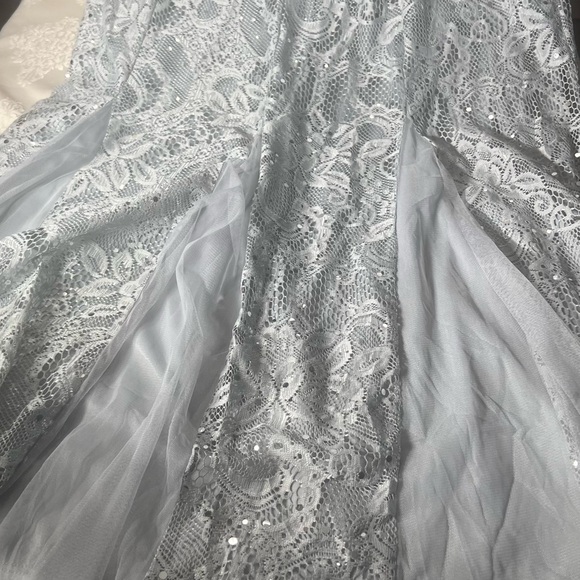 Candelite’s Shimmering Elegant Maxi Dress - Picture 9 of 9